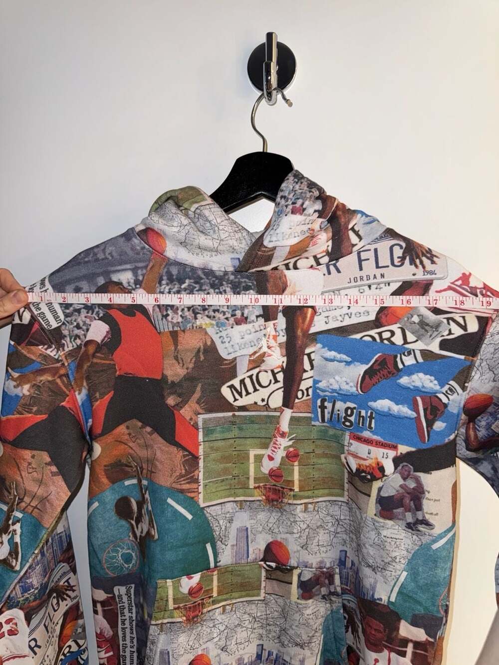 Jordan Michael Jordan Collage Graphic Hoodie Size XL - Picture 5 of 7